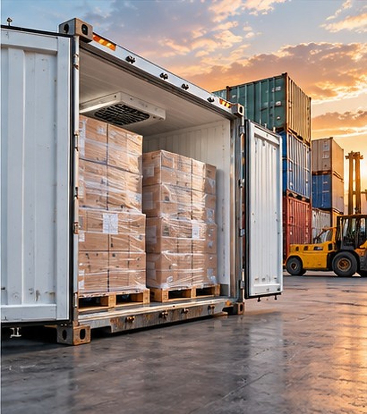 Cold-chain food logistics