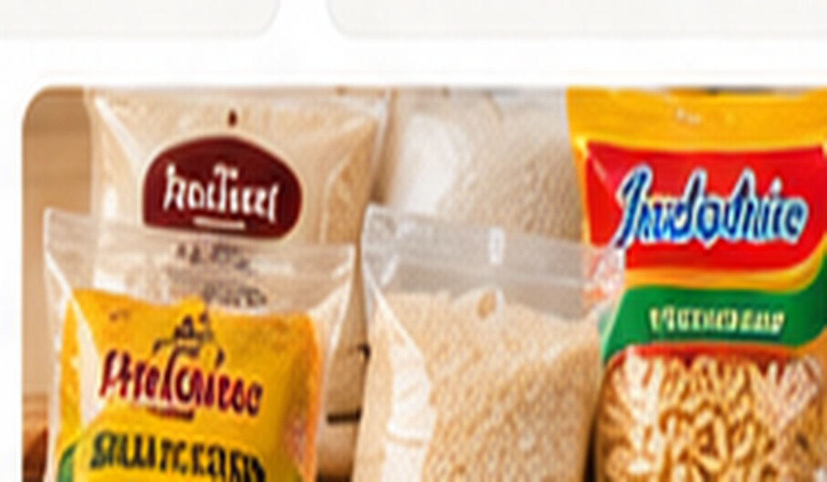 Packaged rice and noodles